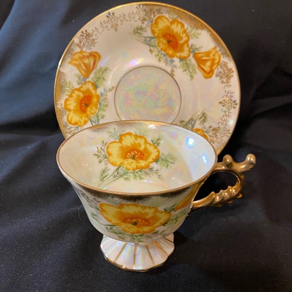 Vintage Ucagco Ceramics August Poppy - Picture 2 of 6